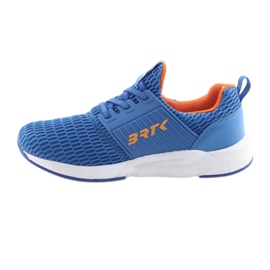 Modré sportovní boty Bartek 55110 modrý pomerančový 2