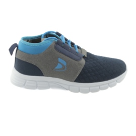 Dětská obuv Befado do 23 cm 516Y035 modrý šedá námořnická modř 2