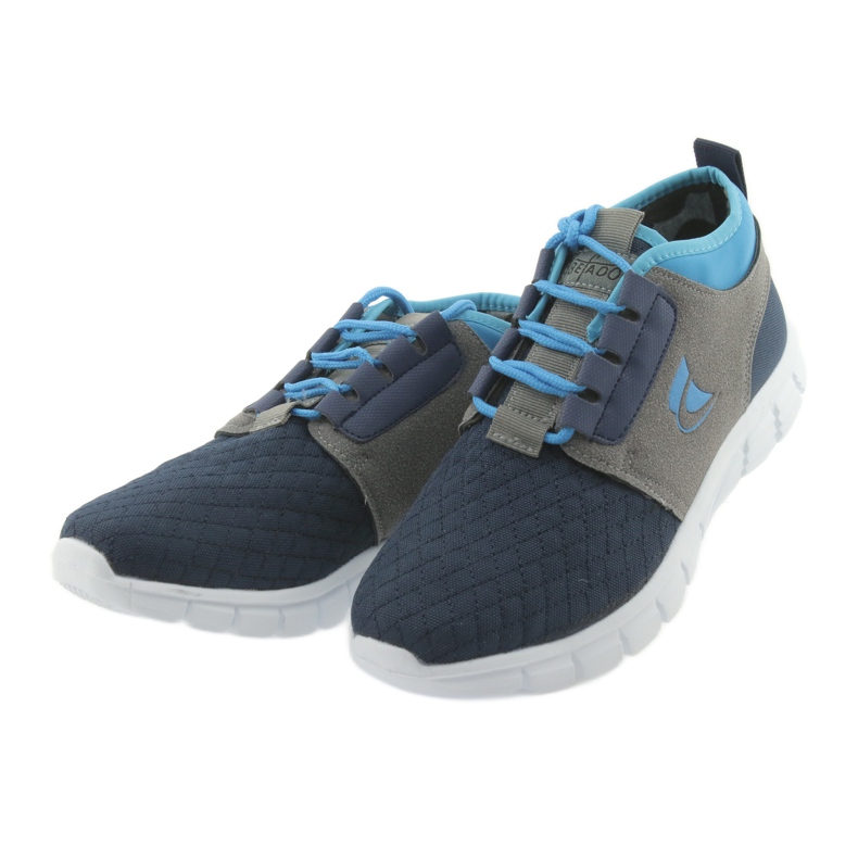 Dětská obuv Befado do 23 cm 516Y035 modrý šedá námořnická modrá 3