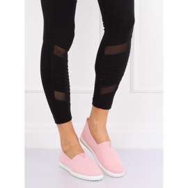 Růžové dámské růžové tenisky NB187P Pink růžový 1