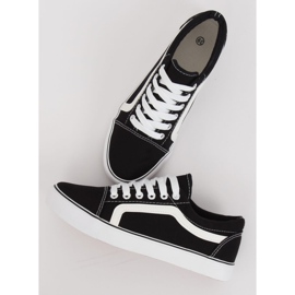 Černé dámské tenisky BL117P Black černá 1 Černé dámské tenisky BL117P Black černá 1