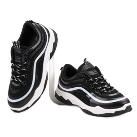 Textilní sportovní obuv černý 1