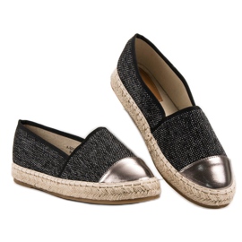 Marquiz Neformální espadrilky černá 5