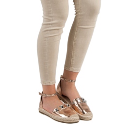 Bestelle Espadrilky z růžového zlata žluť růžový 2