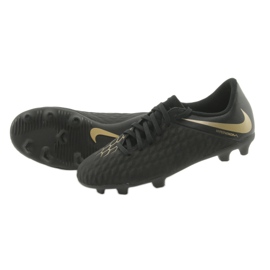 Kopačky Nike Hypervenom Phantom 3Club FG Jr AJ4146-090 černý 5