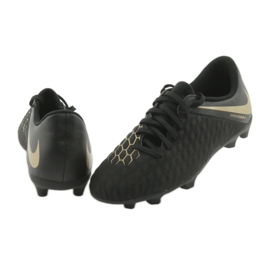 Kopačky Nike Hypervenom Phantom 3Club FG Jr AJ4146-090 černý 4