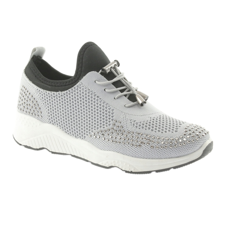 DK Dámské sporty FS19 s šedými zirkony černá 1 DK Dámské sporty FS19 s šedými zirkony černá 1