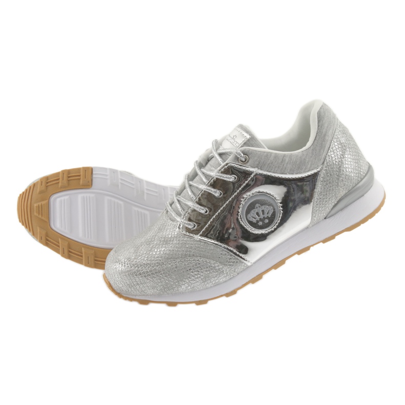 Sports American Club ES10 stříbrná šedá 5 Sports American Club ES10 stříbrná šedá 5