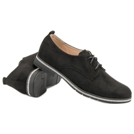 Seastar Černé brogues s krystaly černá 1