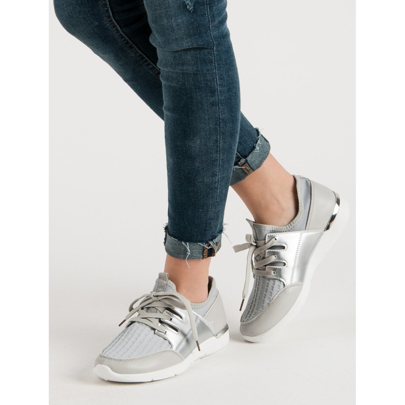 Nazouvací sportovní obuv šedá 2