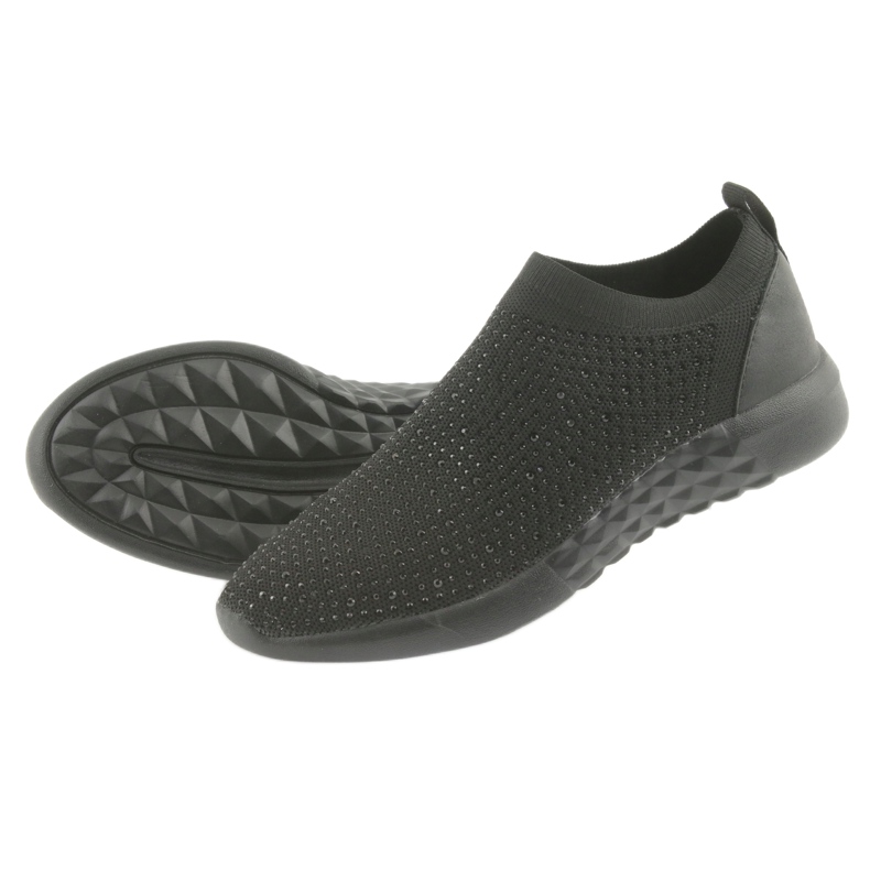 Sportovní dívčí American Club AD06 černý černá 5