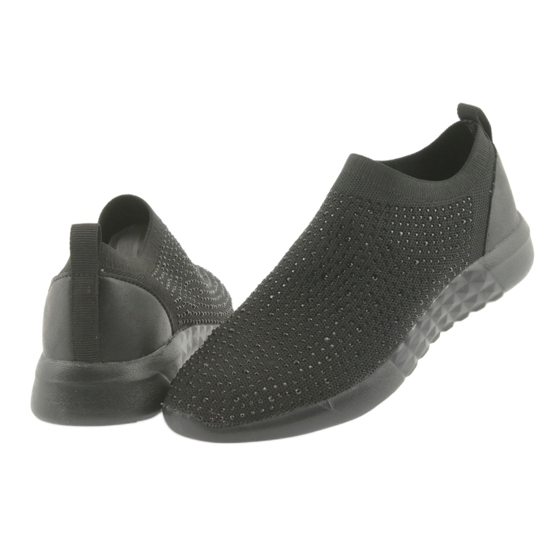 Sportovní dívčí American Club AD06 černý černá 4