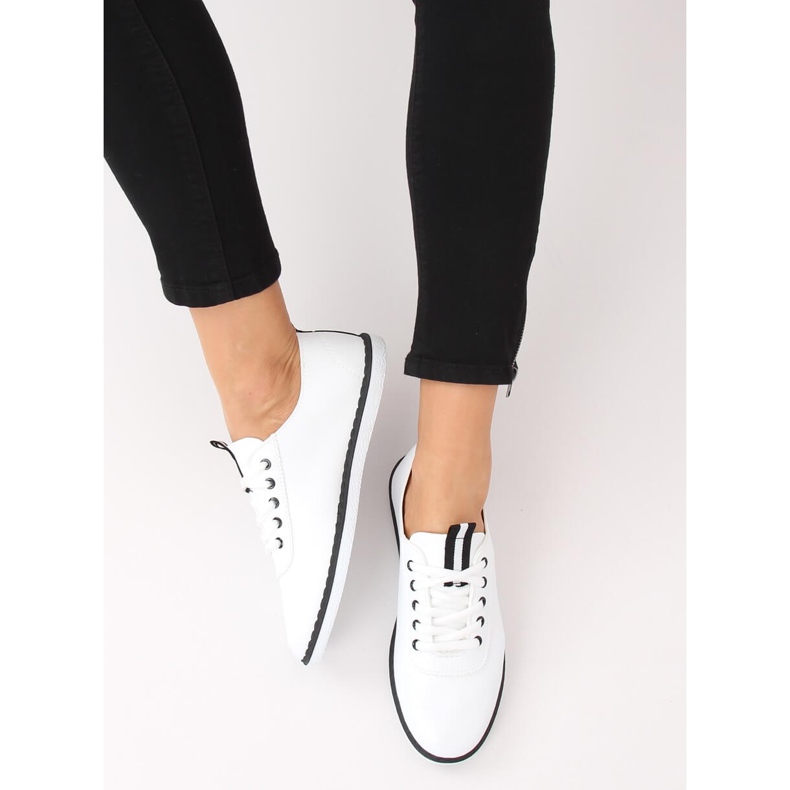 Dámské tenisky černé a bílé XJ-2918 Black bílý 1