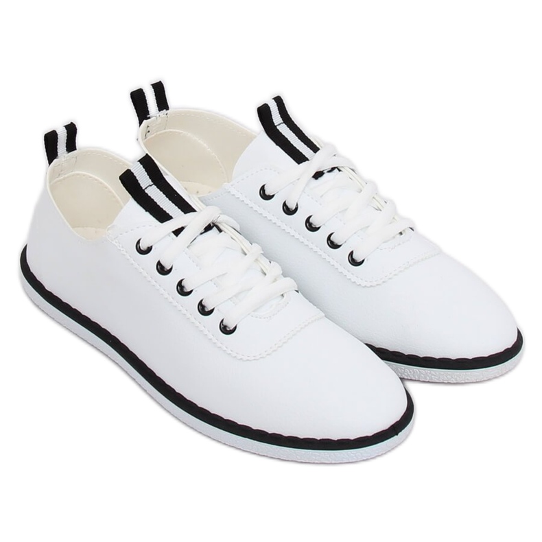 Dámské tenisky černé a bílé XJ-2918 Black bílý 2