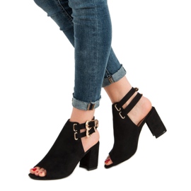 Erynn Elegantní sandály černá 1