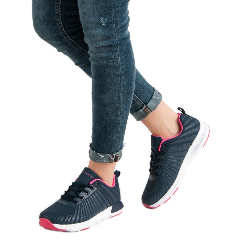 Ax Boxing Tmavě modrá sportovní obuv modrý námořnická modrá 2