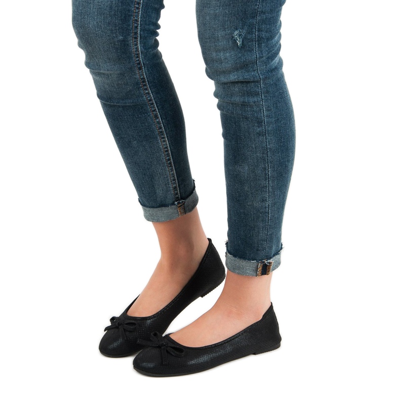 Evento Černá Baletka S Mašlí černý 1