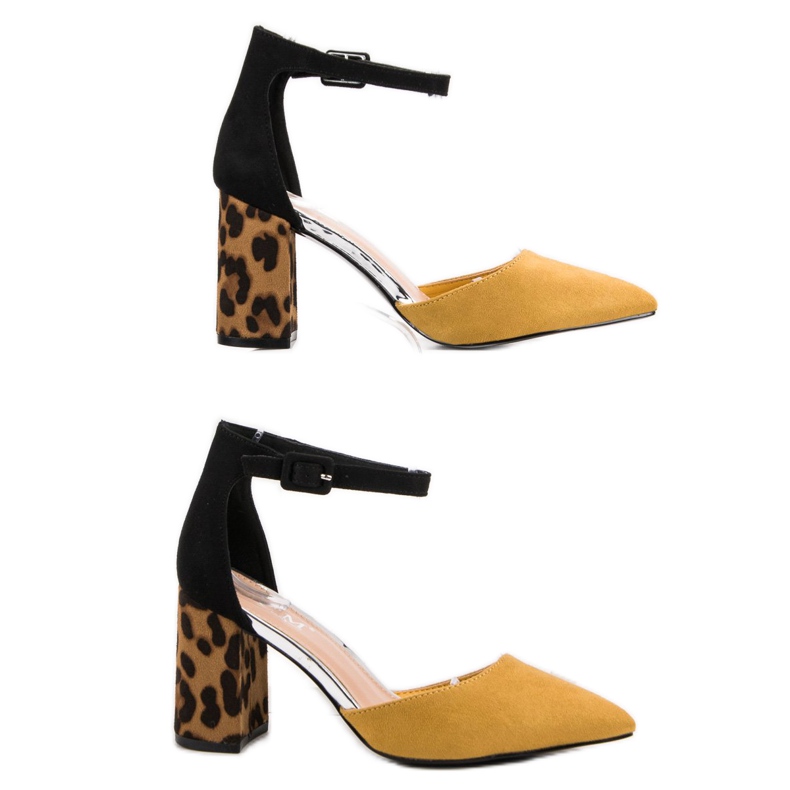 Cm Paris Lodičky v módě Szpic žlutá 2