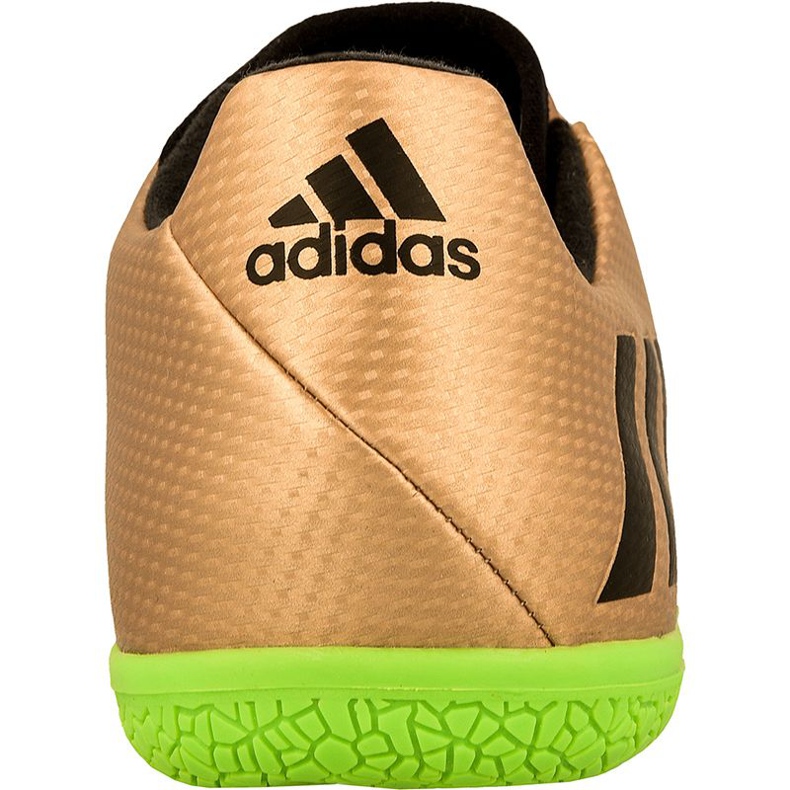 Sálová obuv adidas Messi 16.3 In M BA9853 zlatý zlatý 2