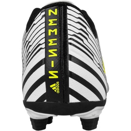 Kopačky Adidas Nemeziz 17.4 FxG M S80606 vícebarevný bílý 2