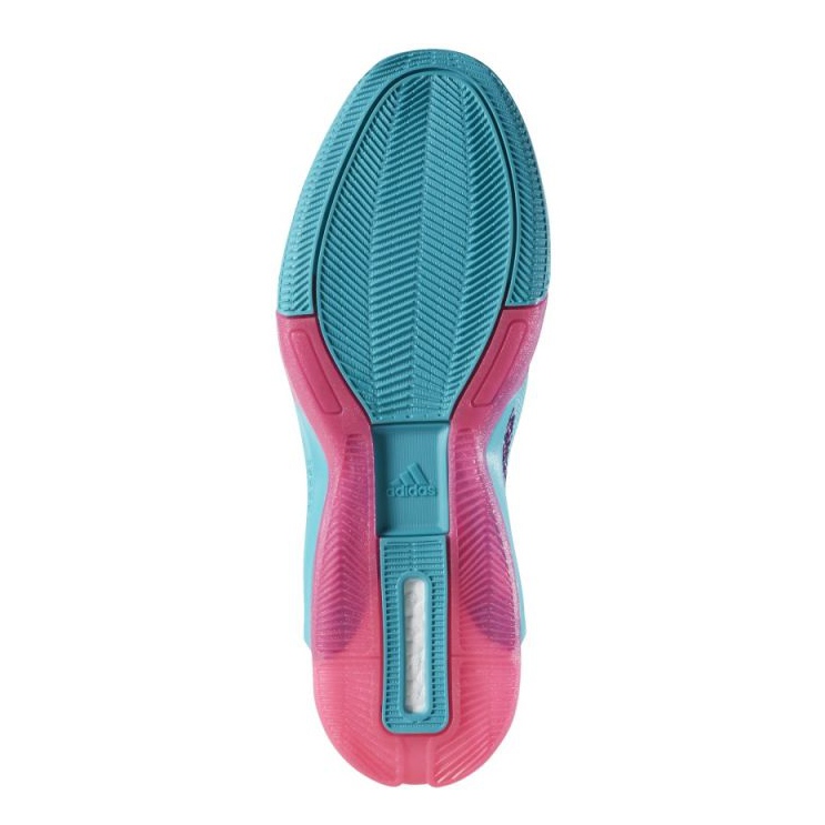 Basketbalové boty adidas John Wall 2 Boost Prime Knit M D70028 vícebarevný fialová 2