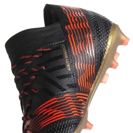 Kopačky Adidas Nemeziz 17.1 Fg Jr CP9152 černý 2