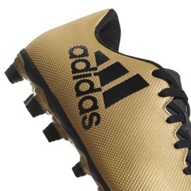 Kopačky Adidas X 17.4 FxG M CP9195 zlatý 1