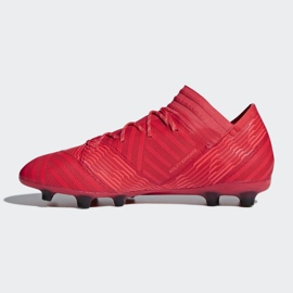 Kopačky Adidas Nemeziz 17,2 Fg M CP8971 červené červené 1