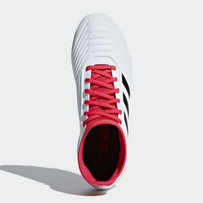 Kopačky Adidas Predator 18.3 Fg Jr CP9011 vícebarevný bílý 2 Kopačky Adidas Predator 18.3 Fg Jr CP9011 vícebarevný bílý 2