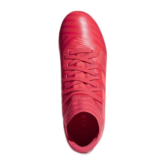 Kopačky adidas Nemeziz 17.3 Fg Jr CP9166 červený červený 1