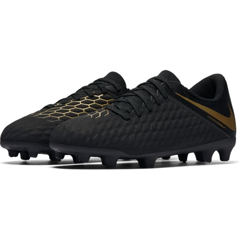 Kopačky Nike Hypervenom Phantom 3Club Fg Jr AJ4146-090 černá černá 2