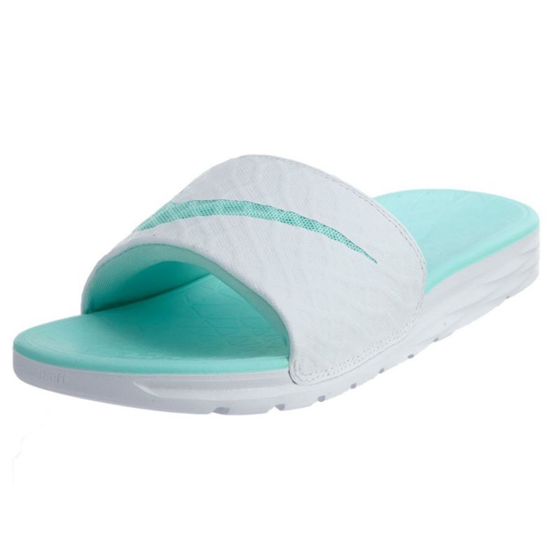 Nike Benassi Solarsoft Slide 705475-130 bílý zelená 1