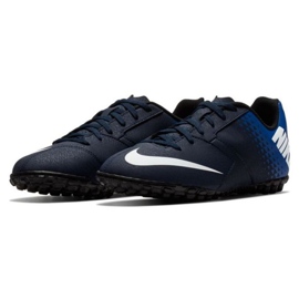 Kopačky Nike BombaX Tf Jr 826488-414 černá černá 2