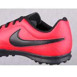 Kopačky Nike Majestry Tf Jr AQ7896-600 červený červený 2