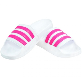 Pantofle Adidas Adilette Shower F34914 bílý růžový 2