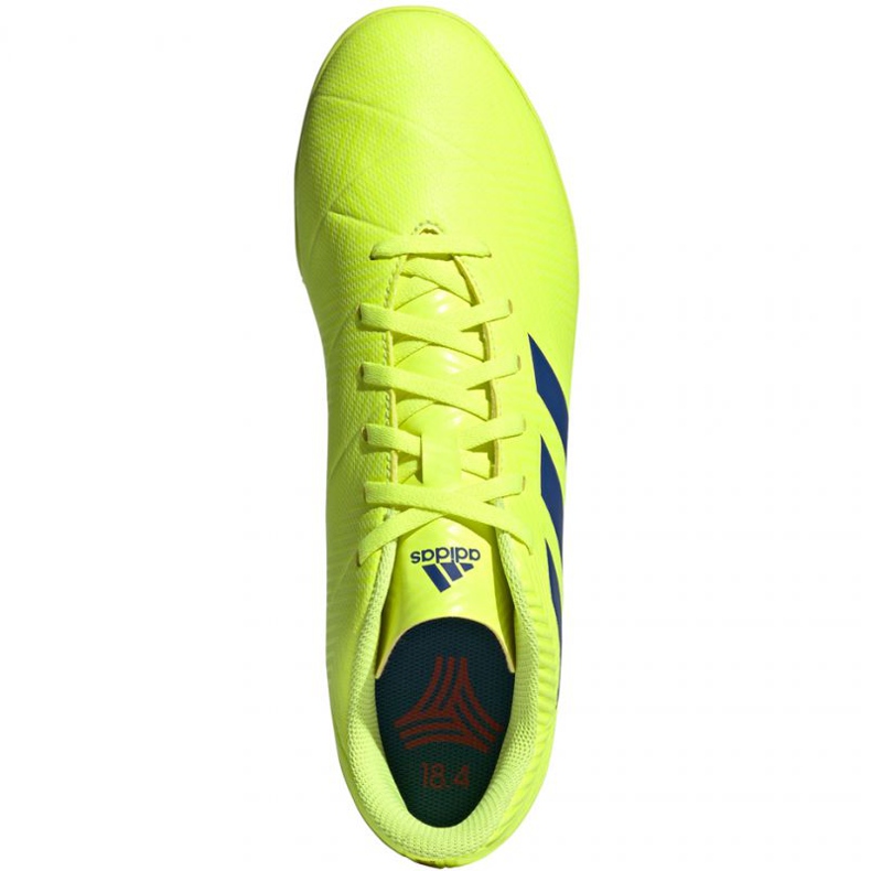 Kopačky Adidas Nemeziz 18.4 Tf M BB9473 žluť žluť 1