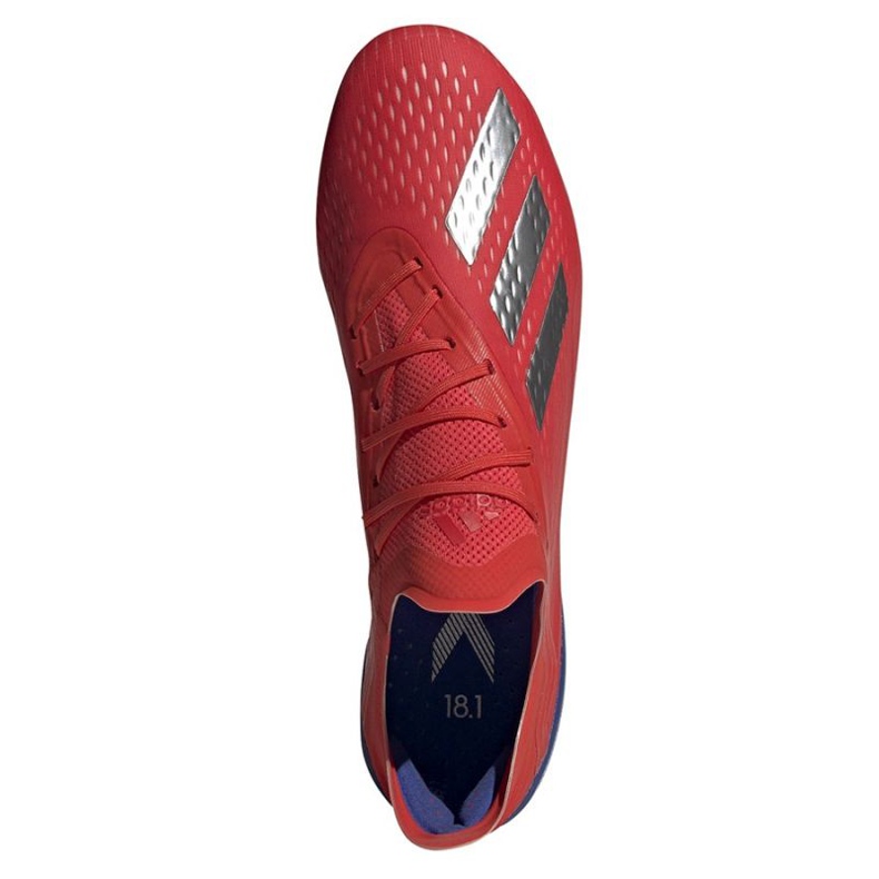 Kopačky Adidas X 18.1 Sg M BB9359 červené červené 2