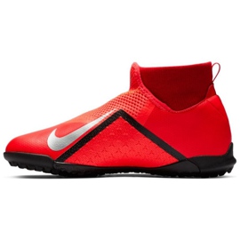 Kopačky Nike Phantom Vsn Academy Df Tf Jr AO3292-600 červené červené 1