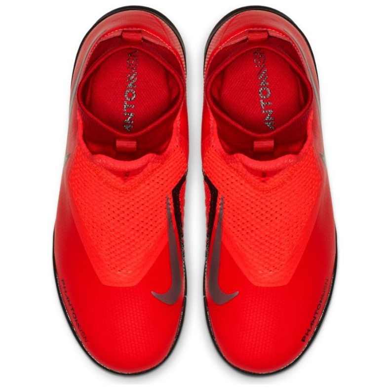 Kopačky Nike Phantom Vsn Academy Df Tf Jr AO3292-600 červený červený 2