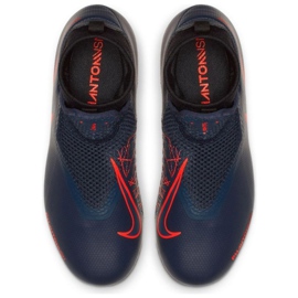 Nike Phantom Vsn Academy Df Fg Jr AO3287-440 modrý námořnická modř 2