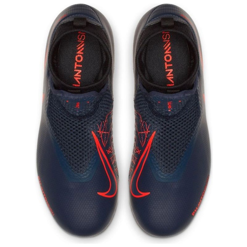 Nike Phantom Vsn Academy Df Fg Jr AO3287-440 modrý námořnická modrá 2
