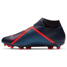 Kopačky Nike Phantom Vsn Academy Df Fg M AO3258-440 modrý námořnická modrá 1