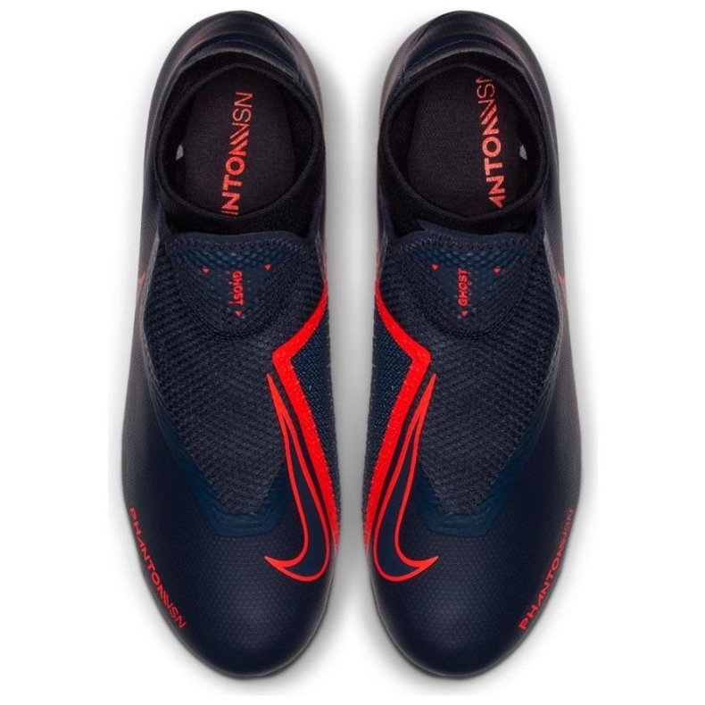 Kopačky Nike Phantom Vsn Academy Df Fg M AO3258-440 modrý námořnická modř 2