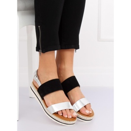 Černé dámské sandály F056 Black černá 2 Černé dámské sandály F056 Black černá 2