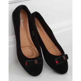 Černé dámské balerínky X-3 Negro černý 1