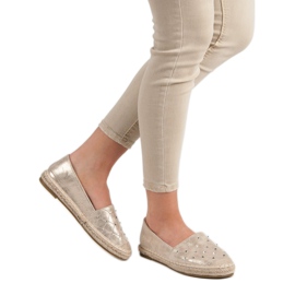 Lucky Shoes Espadrilky s tryskami žluť 2