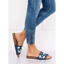 Námořnické modré džíny CK100 D.BLUE námořnická modrá 1 Námořnické modré džíny CK100 D.BLUE námořnická modrá 1