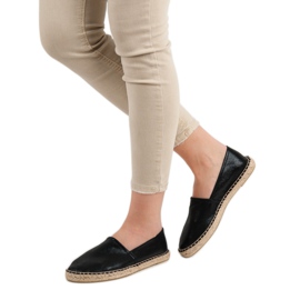 Cm Paris Textilní espadrilky černá 2