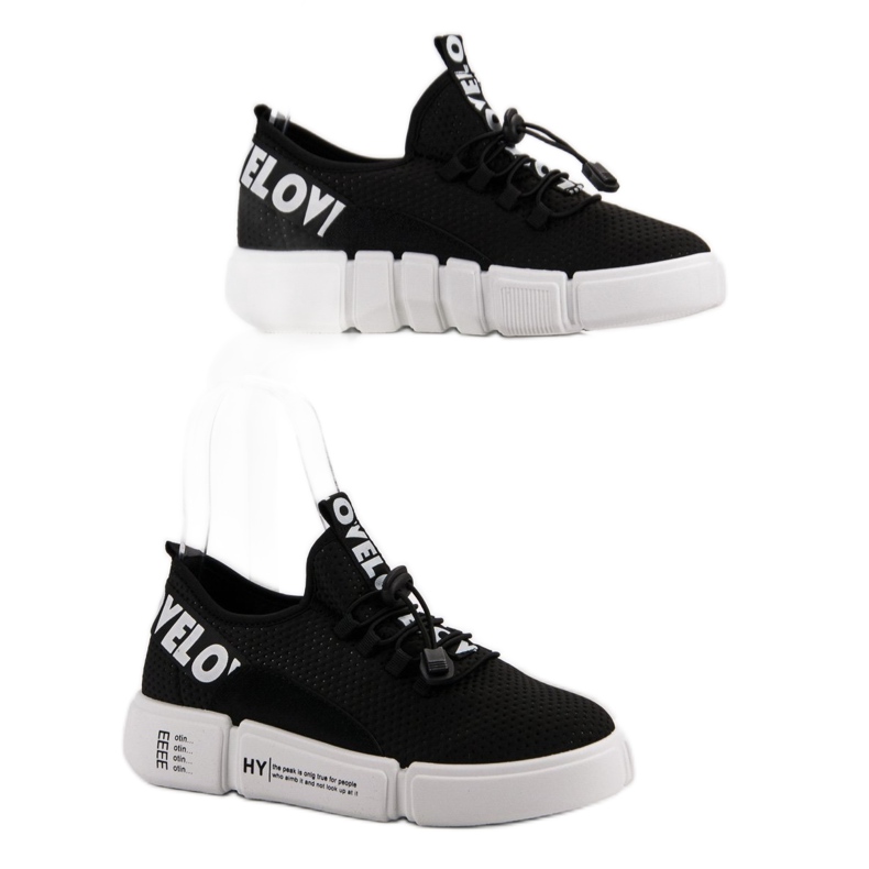 Sportovní obuv s manžetou černá 1