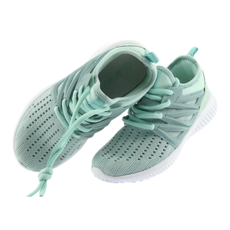 Sportovní obuv Bartek, kožená stélka 55114 Mint zelená 5 Sportovní obuv Bartek, kožená stélka 55114 Mint zelená 5